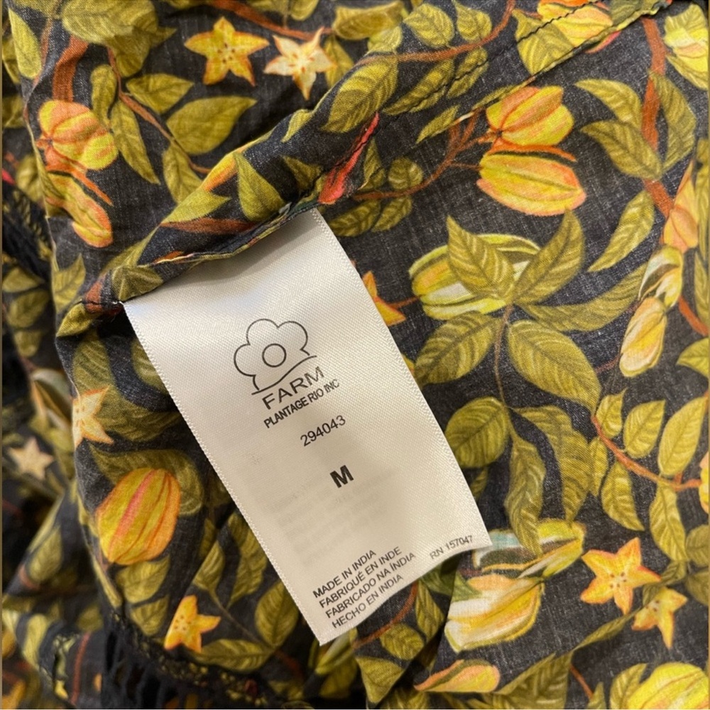 Farm Rio Star Fruits Maxi Dress size medium - Picture 6 of 10